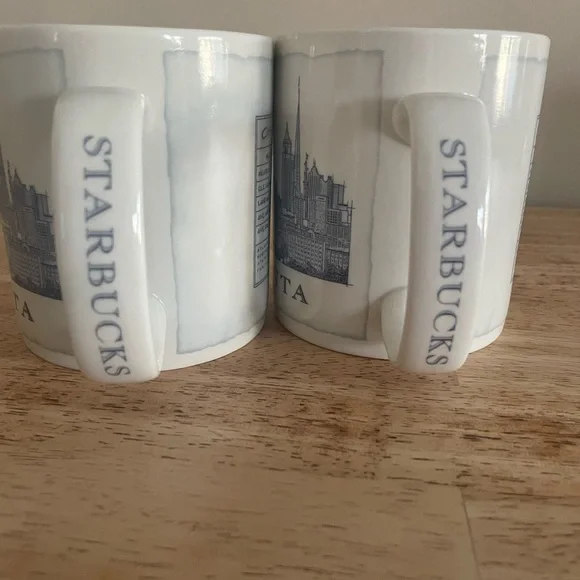 Starbucks Atlanta Mugs- Set of Two - Picture 5 of 5